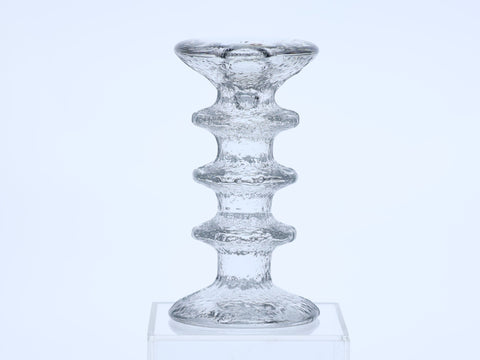 Iittala Festivo Glass Candleholder - Three rings Candle Stick Holder Coco Retrotique