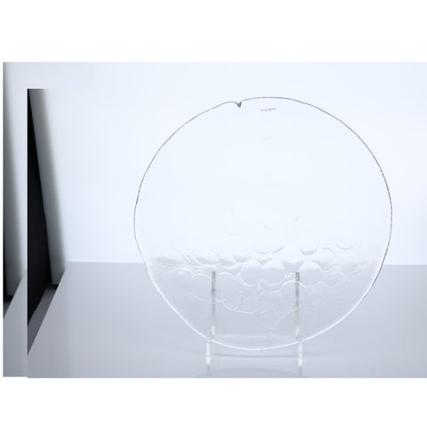 Kosta Boda, Grapes large glass serving plate Plate Coco Retrotique