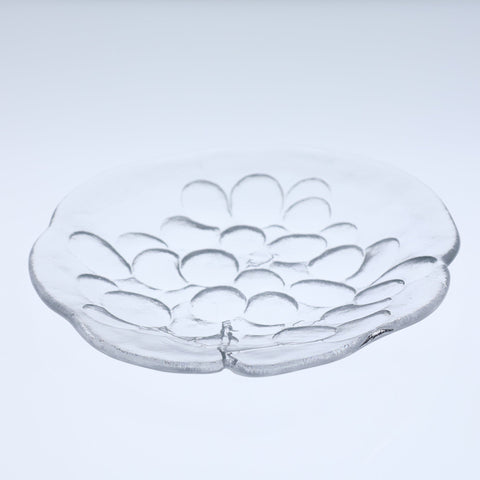 Kosta Boda, Grapes smaller size glass serving plate Coco Retrotique