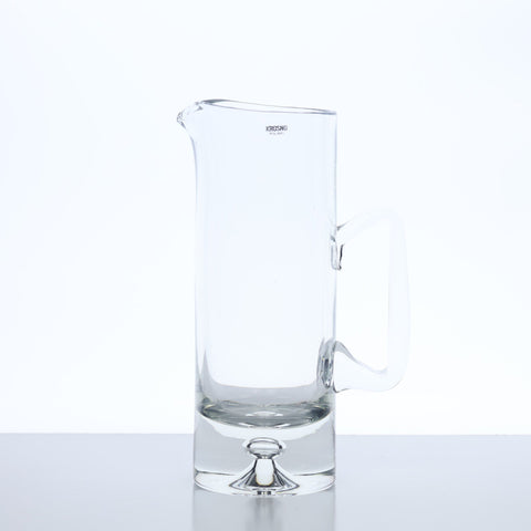 Krosno (Poland) glass pictcher or jug Drinkware and Barware Coco Retrotique