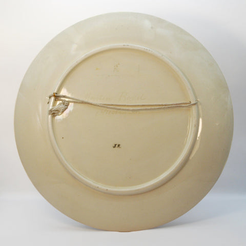Martin Boyd, large plate - Coppelia ballerina in yellow dress Plate Coco Retrotique