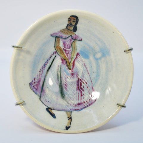 Martin Boyd, small plate - Ballerina Plate Coco Retrotique