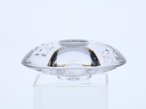 Orrefors (Sweden) "Twinkle" candleholder designed by Martti Rytkönen Glass Coco Retrotique