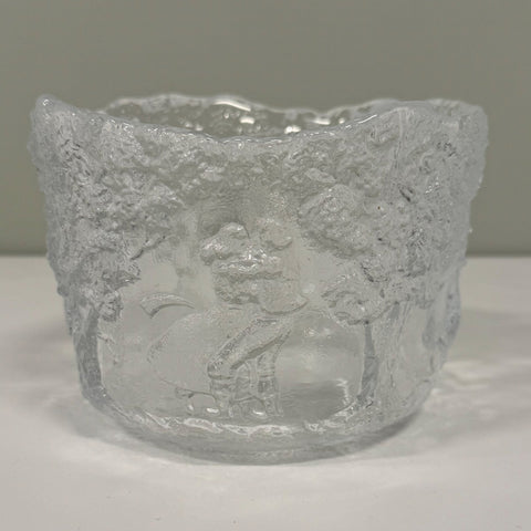 Kosta Boda (Sweden) "Rhapsody" bowl, designed by Kjell Engman