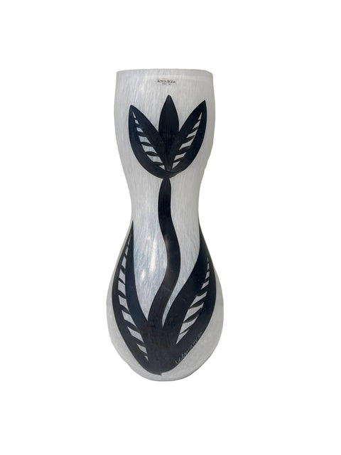 Kosta Boda (Sweden) "Tulip" Ulrica Hydman-Vallien art glass vase