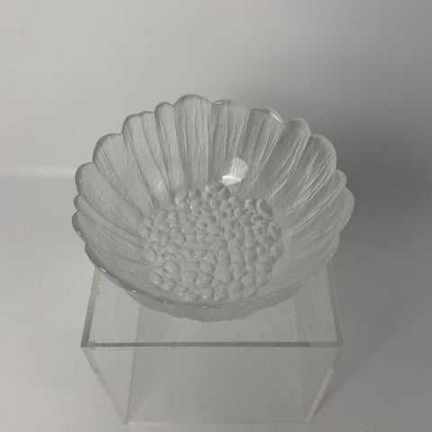 Kosta Boda (Sweden) "Lydia" flower bowl, designed by Mats Jonasson