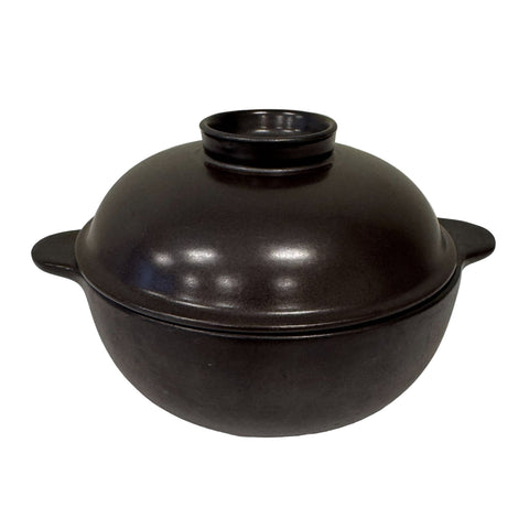 Arabia (Finland) "Liekki", designed by Ulla Procopé handled cooking pot, casserole dish