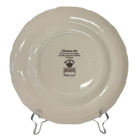 Masons (England) 1975 Christmas plate "Windsor Castle"