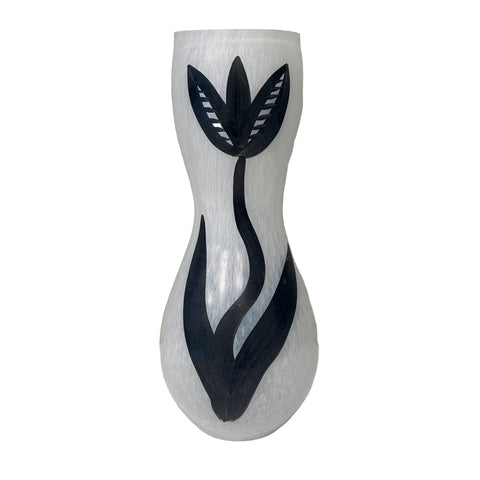 Kosta Boda (Sweden) "Tulip" Ulrica Hydman-Vallien art glass vase