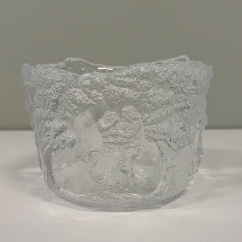 Kosta Boda (Sweden) "Rhapsody" bowl, designed by Kjell Engman
