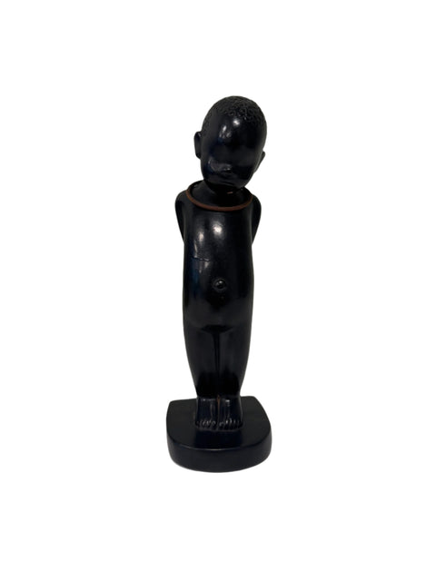 Barsony (Australia) black baby standing figurine
