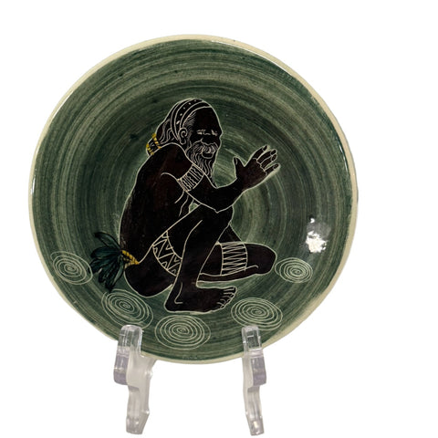 Martin Boyd (Australia), small plate - Aboriginal man