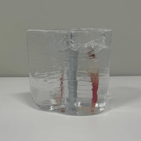 Kosta Boda (Sweden) "Sweetheart" votive candle designed by Kjell Engman