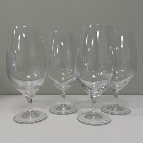 Krosno (Poland) boxed set of four water glasses 400ml