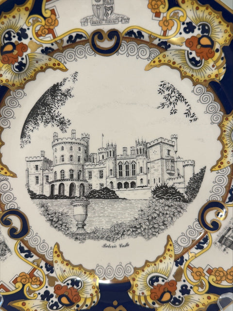 Masons (England) 1989 Christmas plate "Belvoir Castle"