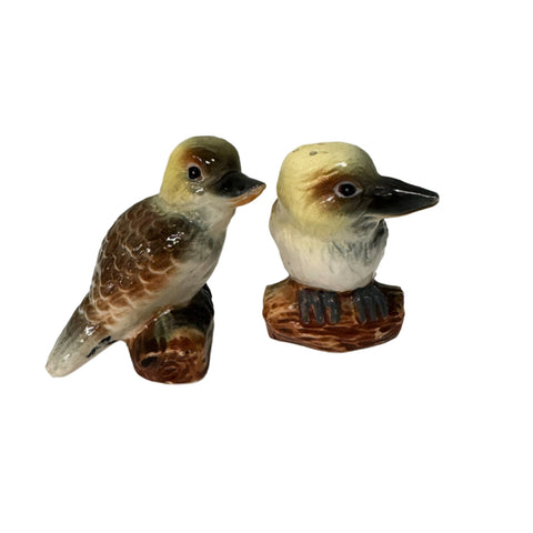 Vintage Kookaburra salt and pepper shakers