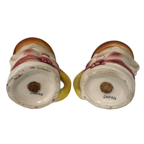 Vintage (Japan) set of Frenchmen salt and pepper shakers