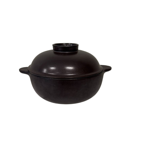 Arabia (Finland) "Liekki", designed by Ulla Procopé handled cooking pot, casserole dish