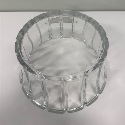 Orrefors (Sweden) "Stemhammar" 1976 crystal bowl designed by Gunnar Cyren
