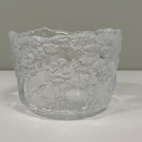 Kosta Boda (Sweden) "Rhapsody" bowl, designed by Kjell Engman