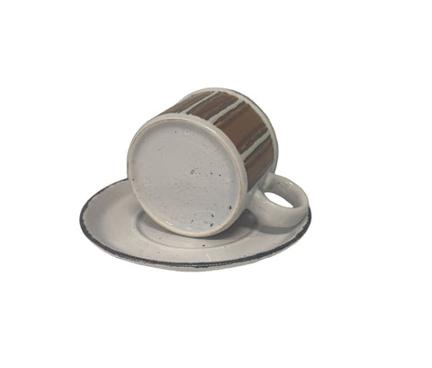 Midwinter (England) Stonehenge Earth Stoneware cup and saucer