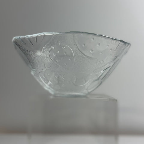 Kosta Boda (Sweden) "Tropical Fruit" bowl designed by Gunnel Sahlin 19cm