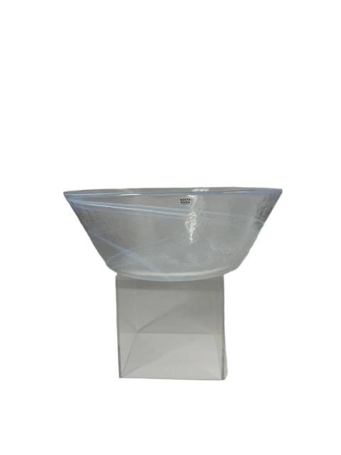 Kosta Boda (Sweden) Ulrica Hydman-Vallien "Mine" bowl 26 cm diameter (2 available)