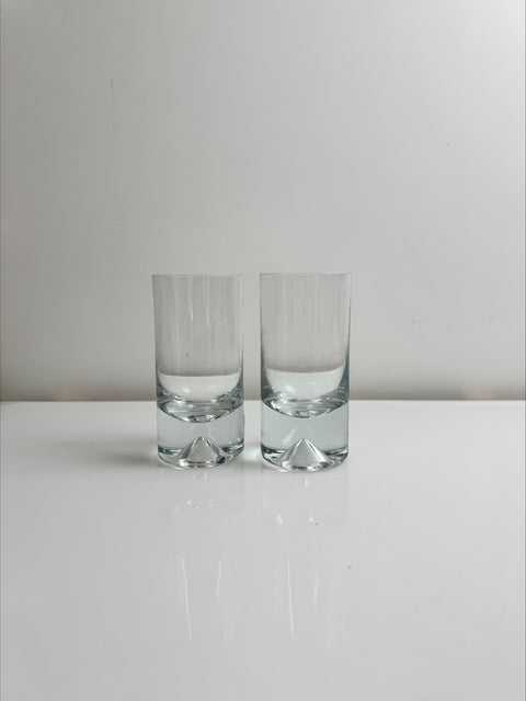 Krosno (Poland) set of two beer glasses