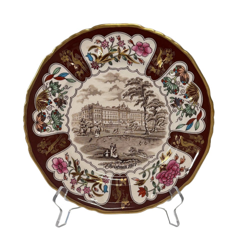 Masons (England) 1977 Christmas plate "Buckingham Palace"