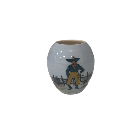 Martin Boyd (Australia), small Mexican scene pottery vase