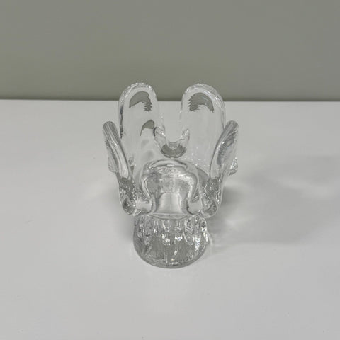 Kosta Boda (Sweden) "Sunflower" medium candleholder designed by Göran Wärff 12.5cm high