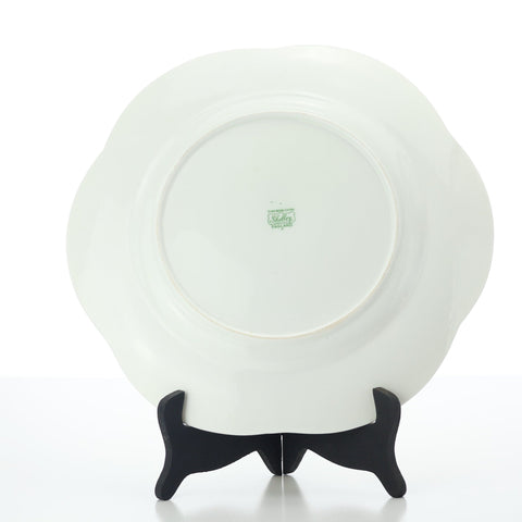 Shelley China (England) Daffodil Time yellow cabinet plate in Dainty shape Servingware Coco Retrotique
