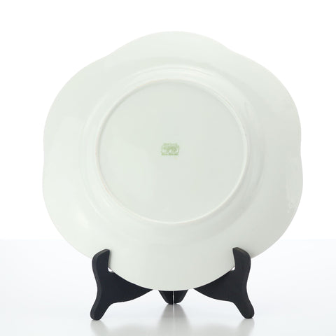 Shelley China (England) Old Ireland pink cabinet plate in Dainty shape Servingware Coco Retrotique