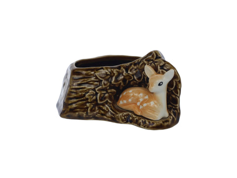 SylvaC, ceramic vase - fawn from Woodland range model 4231 Ceramics pottery and porcelain Coco Retrotique