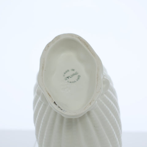Sylvac, white shell vase Ceramics, pottery and porcelain Coco Retrotique