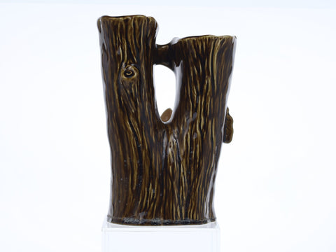 SylvaC, vintage ceramic vase - rabbit perched againt oak tree model 4243 Ceramics pottery and porcelain Coco Retrotique