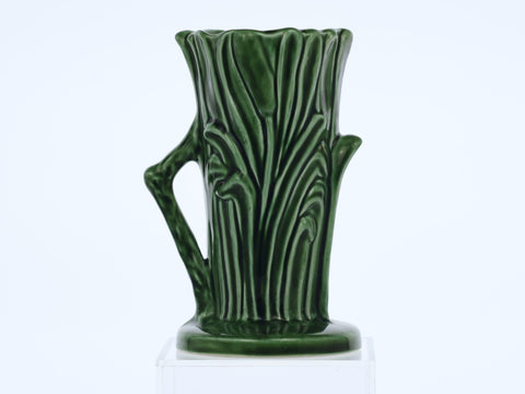 SylvaC, vintage ceramic vase - swan swimming against green reeds, model 4377 Ceramics pottery and porcelain Coco Retrotique