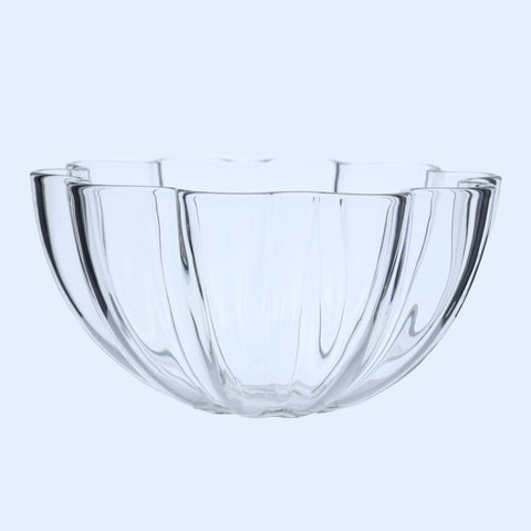 Villeroy&Boch, Neptun glass salad bowl with platter Glass Coco Retrotique